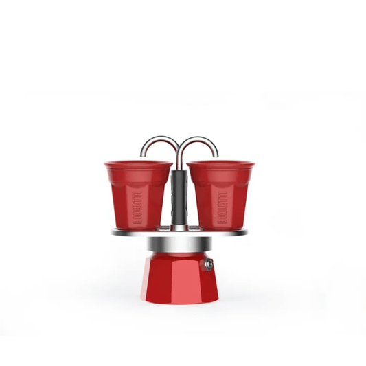 Bialetti Mini Express Red 2 Cup Set The Homestore Auckland