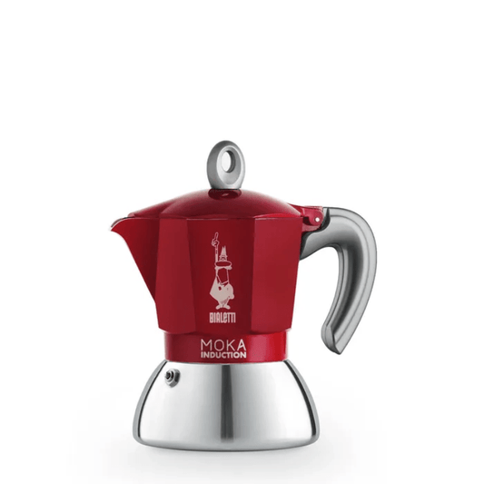Bialetti Moka Induction Bi Layer Red 2 Cup The Homestore Auckland