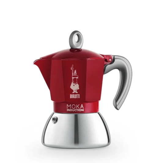 Bialetti Moka Induction Bi Layer Red 4 Cup The Homestore Auckland