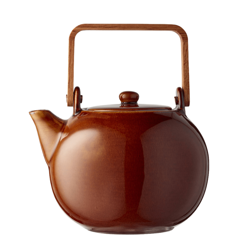 Bitz Stoneware Teapot Amber 1.2L The Homestore Auckland
