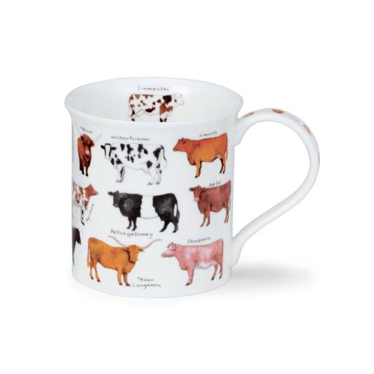 Dunoon Mug Bute Animal Breeds Cow 300ml The Homestore Auckland