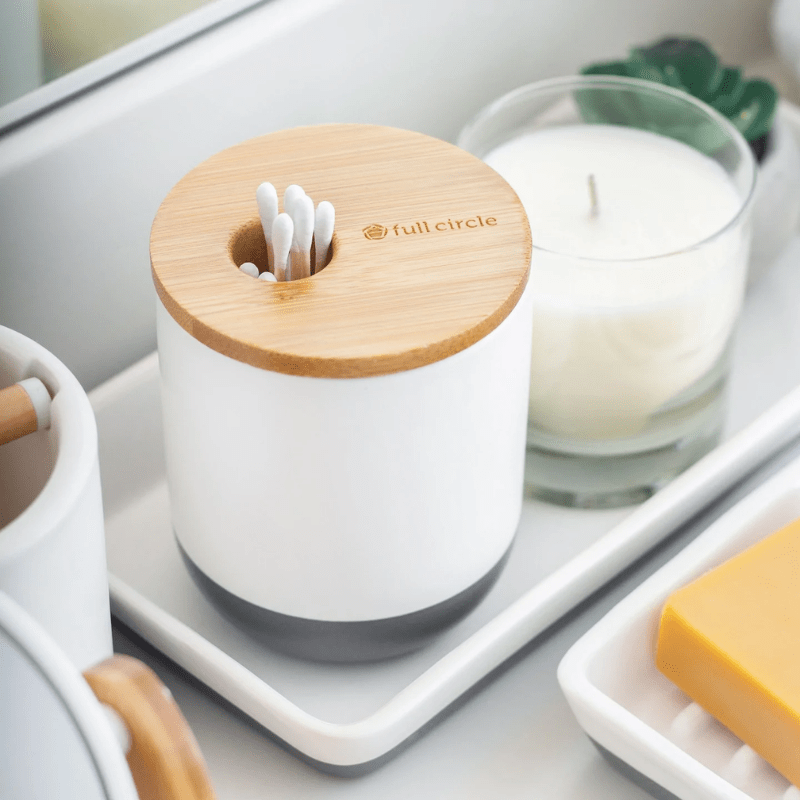 Full Circle Pick Me Up Bathroom Canister The Homestore Auckland