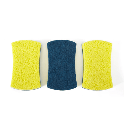 Full Circle Refresh Refresh Scrubber Sponges Set of 3 The Homestore Auckland