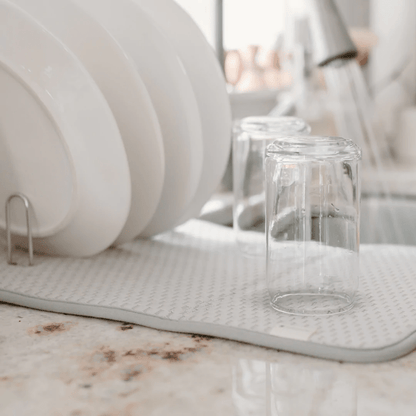 Full Circle Shape Shifter 2-in-1 Dish Rack & Recycled Microfiber Mat The Homestore Auckland