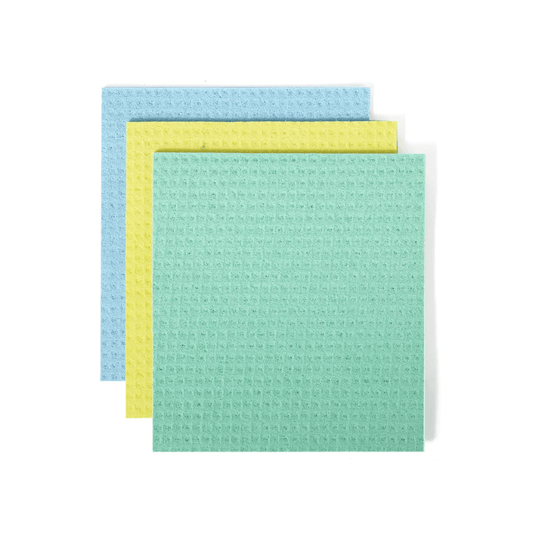 Full Circle Squeeze Cellulose Sponge Cloths Set of 3 The Homestore Auckland