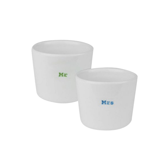 Keith Brymer Jones Egg Cups - Mr and Mrs The Homestore Auckland