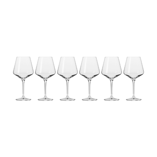 Krosno Avant-Garde Wine Glass 460ml Set Of 6 The Homestore Auckland
