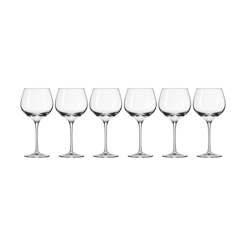 Krosno Harmony Wine Glass 570ml Set Of 6 The Homestore Auckland