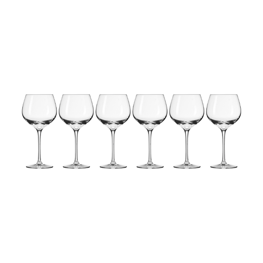 Krosno Harmony Wine Glass 570ml Set Of 6 The Homestore Auckland