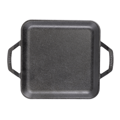 Lodge Chef Collection Cast Iron Square Griddle 28cm The Homestore Auckland
