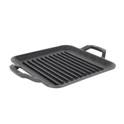 Lodge Chef Collection Cast Iron Square Grill Pan 28cm The Homestore Auckland