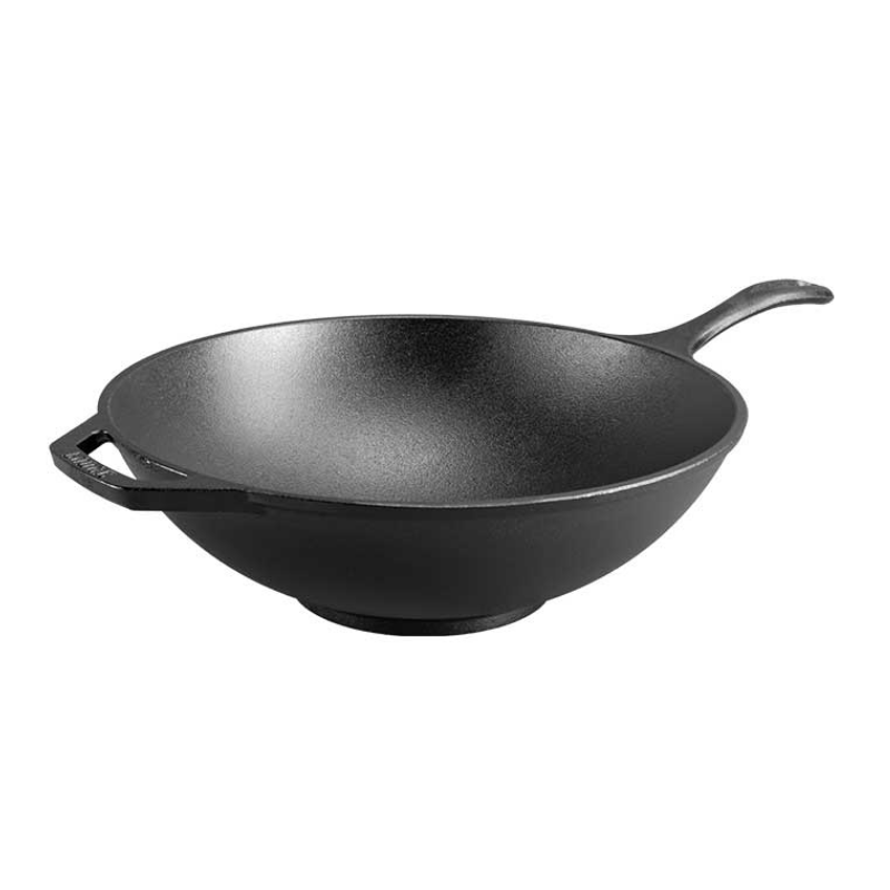 Lodge Chef Collection Cast Iron Stir Fry 30cm The Homestore Auckland