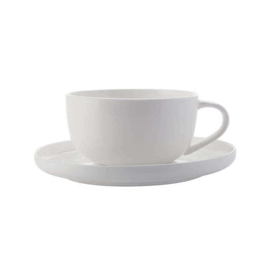 Maxwell & Williams Cashmere High Rim Demi Cup & Saucer 100ml The Homestore Auckland