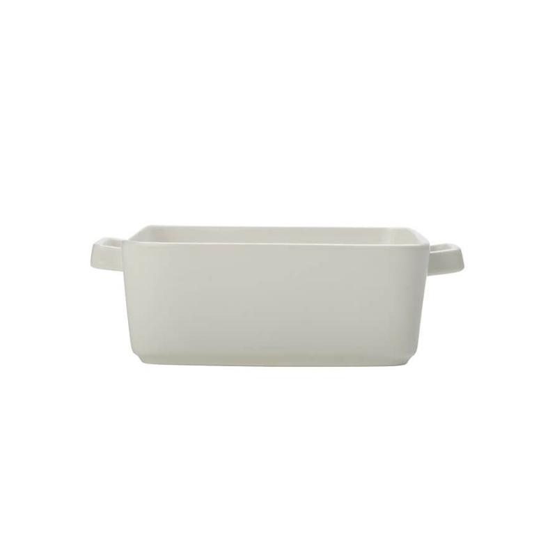 Maxwell & Williams Epicurious Square Baker 19cm x 7.5cm White The Homestore Auckland