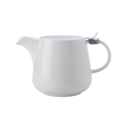 Maxwell & Williams White Basics Teapot With Infuser 1.2L The Homestore Auckland