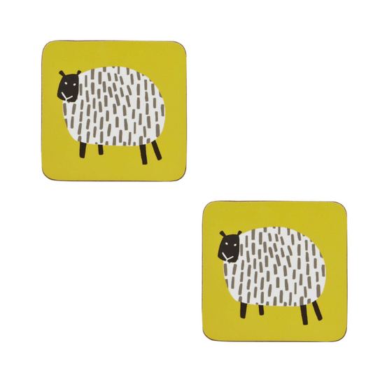 Ulster Weavers Coasters Dotty Sheep Set Of 4 The Homestore Auckland