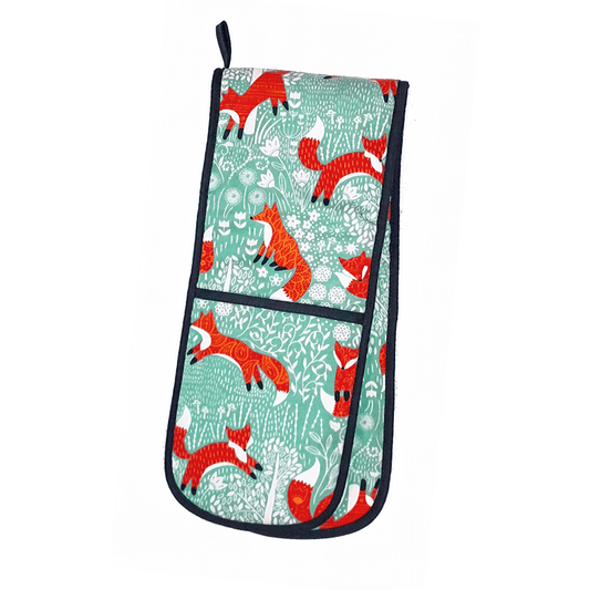 Ulster Weavers Double Oven Glove Foraging Fox The Homestore Auckland