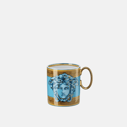 Versace Cups & Mugs Versace Medusa Amplified Blue Coin Mug