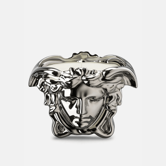 Versace Medusa Grande Silver Scented Candle The Homestore Auckland