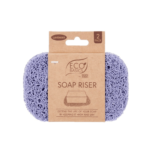 White Magic Eco Basics Soap Riser Lavender 2-Pack The Homestore Auckland