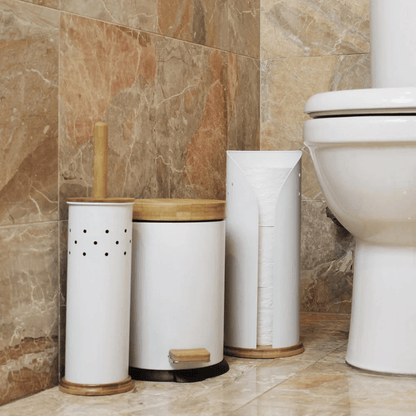 White Magic Eco Basics Toilet Set White The Homestore Auckland