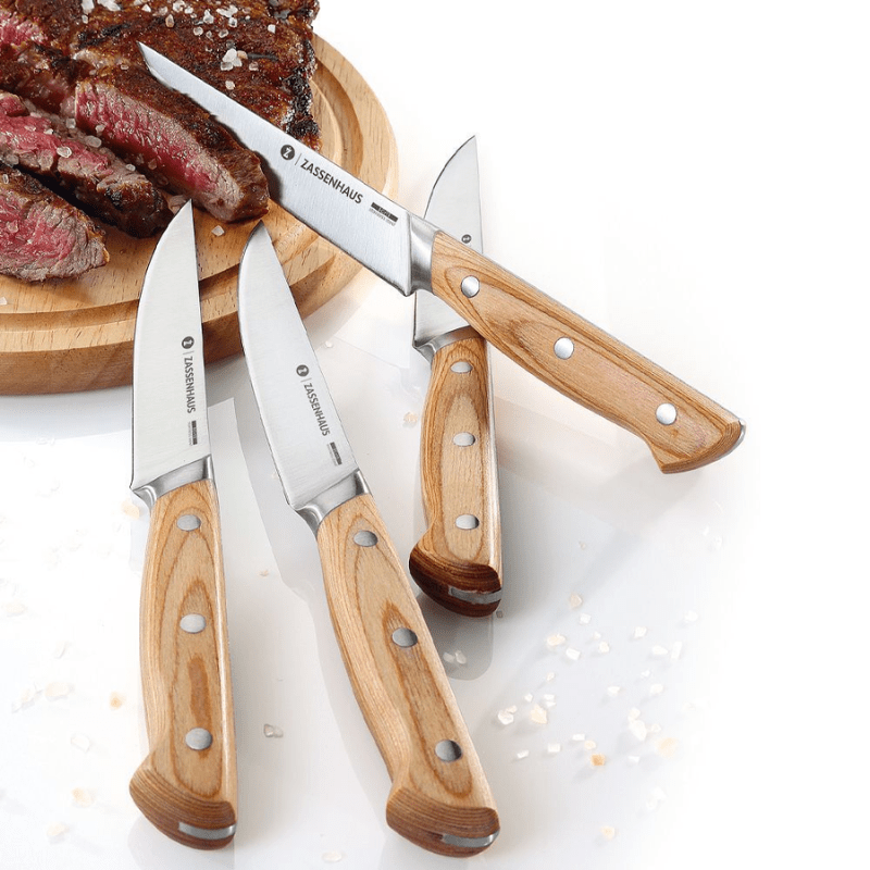 Zassenhaus Steak Knife Set 4-Piece The Homestore Auckland