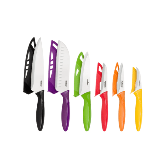 Zyliss Kitchen Knife Value Set with Sheath Covers 6-Piece The Homestore Auckland